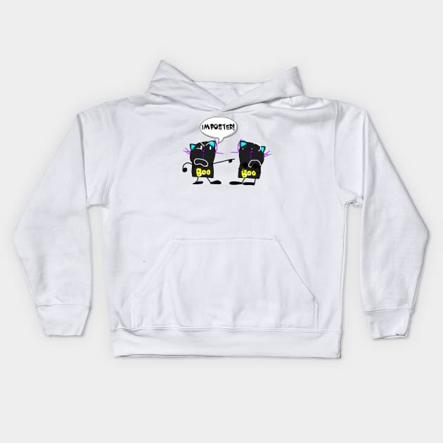 Imposter! Kids Hoodie by Baddy's Shop